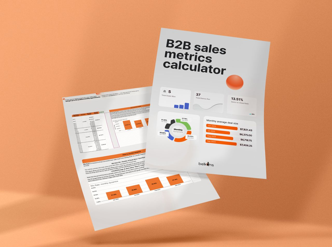 B2B sales metrics calculator: Track your growth like a pro